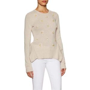 BCBG Max Azria Loretta Beaded Sweater